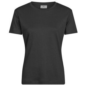 Tee Jays Womens/Ladies Pima Cotton T-Shirt / Black